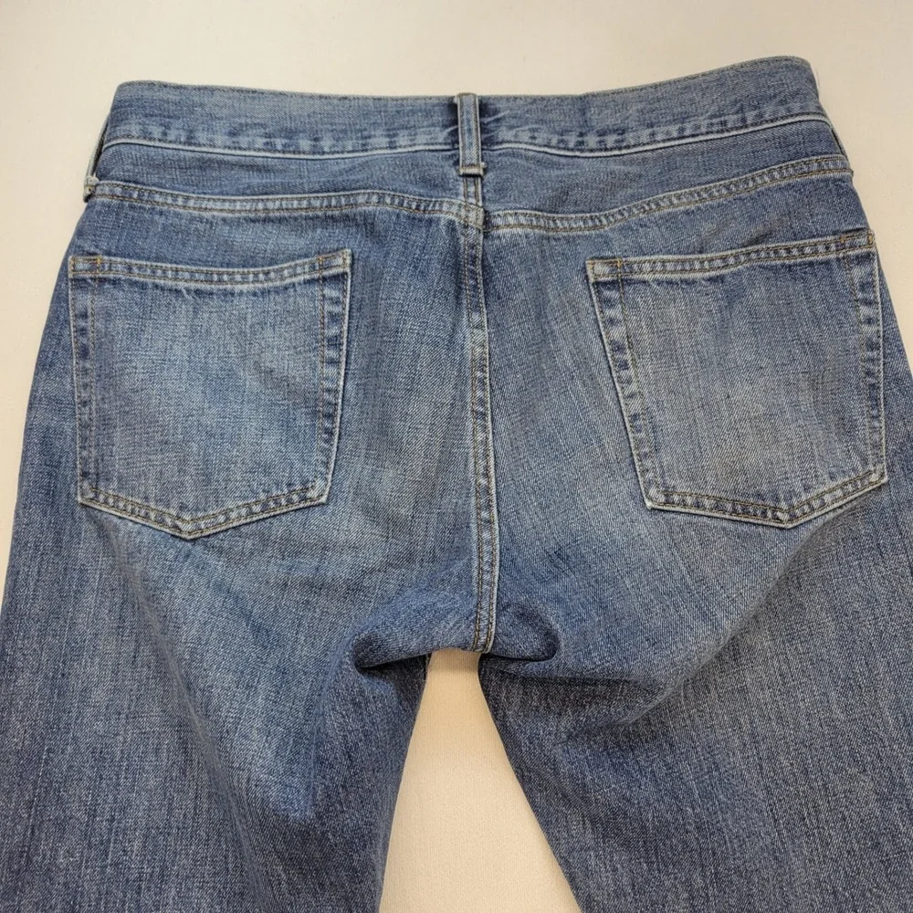 J.Crew 484 Slim Fit Jeans Mens 31x32 Blue Medium Wash Tapered Leg 100% Cotton